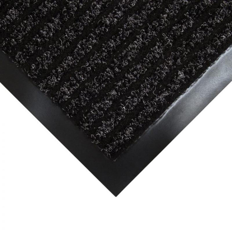 COBA Vstupná vnútorná rohož TOUGHRIB 120x180 cm (čierna)