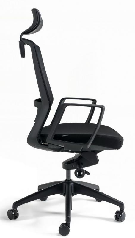 BESTUHL Kancelárska stolička J17 BLACK SP čierna