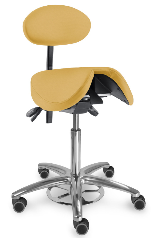 Sedlová zdravotnícka stolička 1215 S CLEAN čalúnenie ONE, AQUA CLEAN, XTREME 11