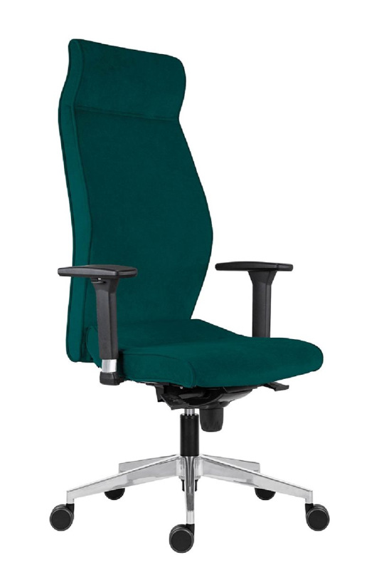 ANTARES Manažérska kancelárska stolička 1800 LEI čalúnenie Dora D6 zelená