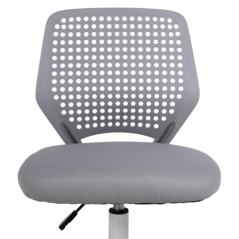 Otočná stolička, sivá/biela, SATOZ 6