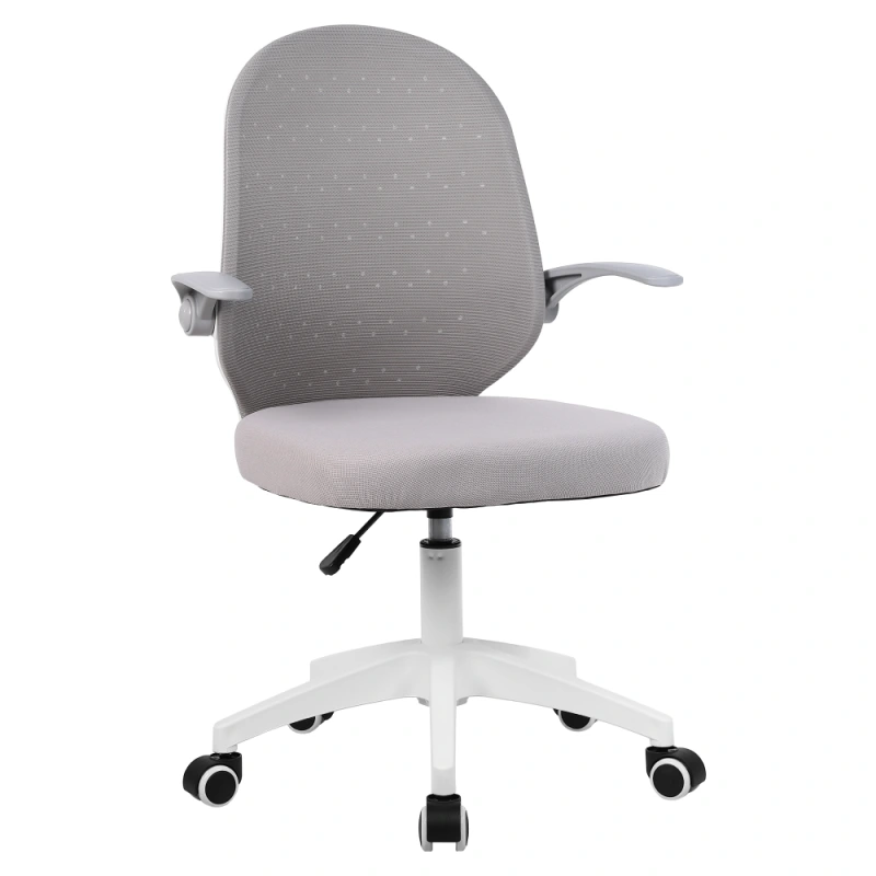 Kancelárske kreslo, sivá/biela, PASTURA