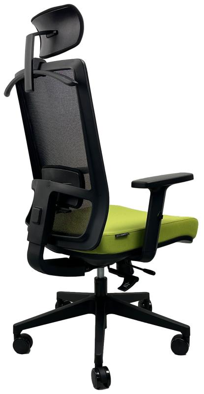 OFFICE MORE Kancelárska stolička DVIS zelená