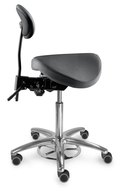 Sedlová zdravotnícka stolička 1215 S CLEAN čalúnenie ONE, AQUA CLEAN, XTREME 3