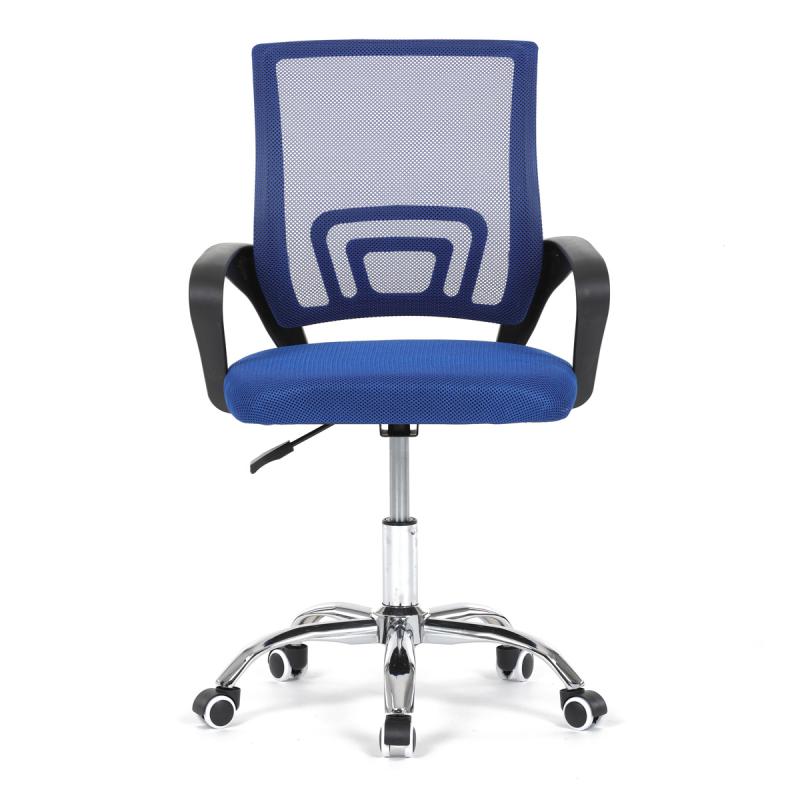 Dětská židle, houpací mechanismus, modrá síťovina, KA-L103 BLUE 1