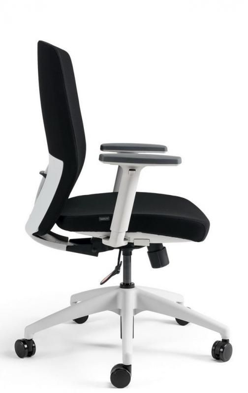 OFFICE PRO bestuhl Kancelárska stolička J2 ECO WHITE BP čierna
