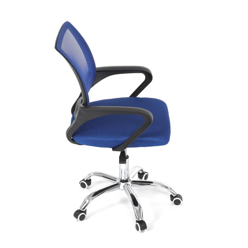 Dětská židle, houpací mechanismus, modrá síťovina, KA-L103 BLUE 11