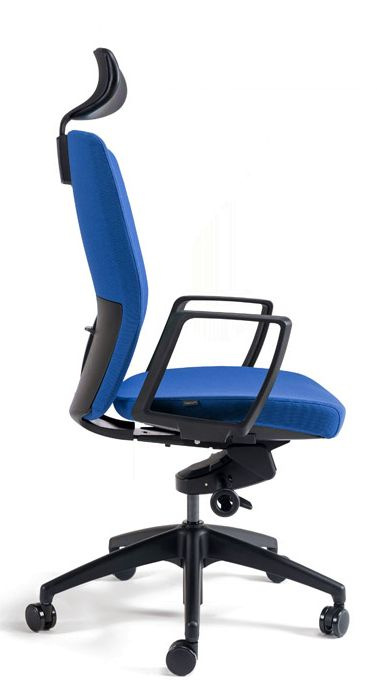 OFFICE PRO bestuhl Kancelárska stolička J2 BLACK SP modrá 11