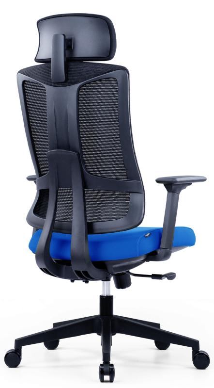 OFFICE MORE Kancelárska stolička SLIDE modrá