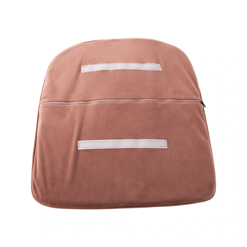 Dizajnové kreslo, ružovohnedá Velvet látka, ZIRKON 13