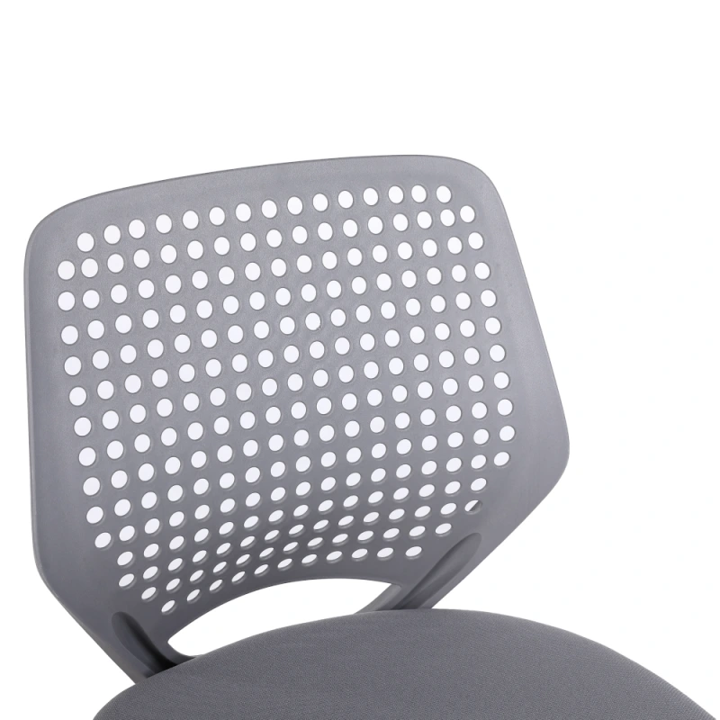 Otočná stolička, sivá/biela, SATOZ 4