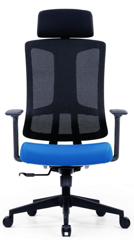 OFFICE PRO Kancelárska stolička SLIDE modrá