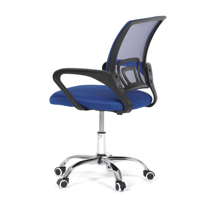 Dětská židle, houpací mechanismus, modrá síťovina, KA-L103 BLUE 3