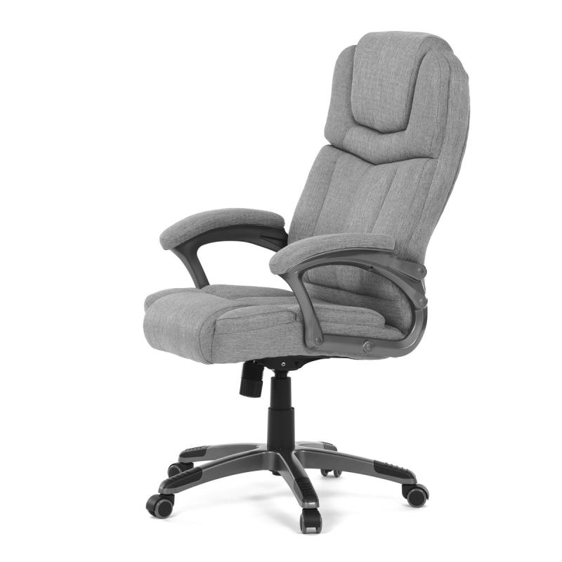 Kancelářské křeslo, houpací mechanismus, šedá látka, KA-C715 GREY2 2