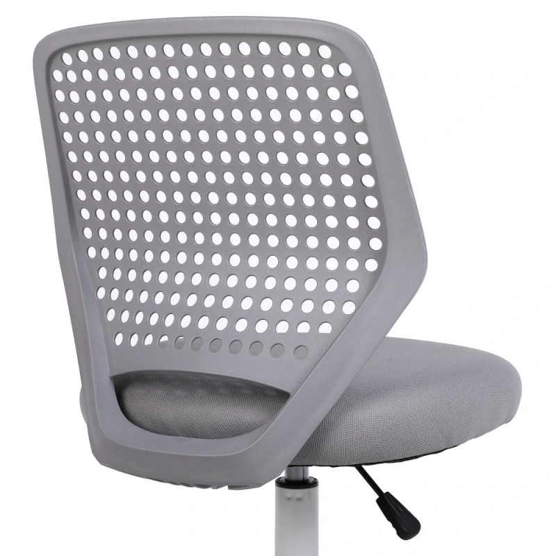 Otočná stolička, sivá/biela, SATOZ 3