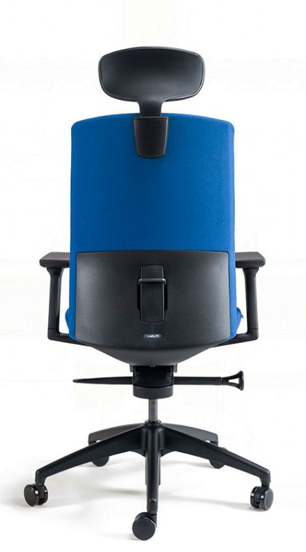 OFFICE PRO bestuhl Kancelárska stolička J2 BLACK SP modrá 4