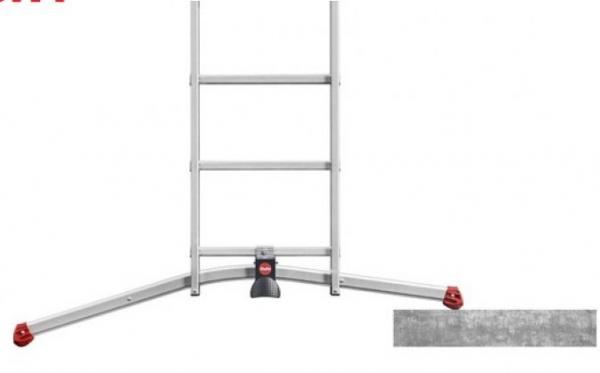 ALVE Rebrík hliníkový trojdielny viacúčelový S100 9306-507 ProfiLOT