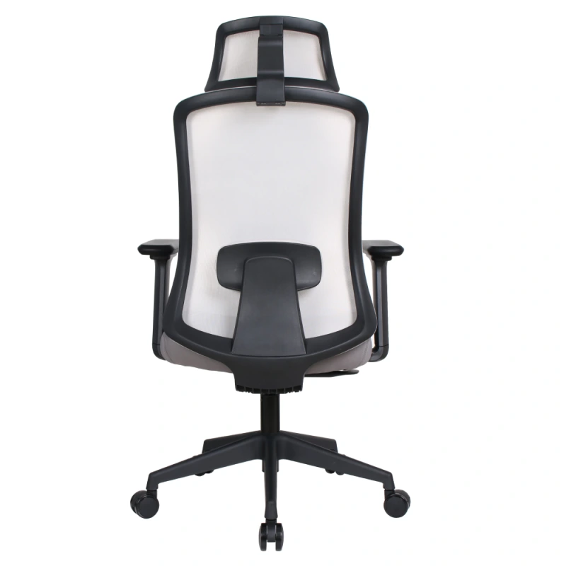 Kancelárske kreslo, sivá/čierna, ROSANO 4