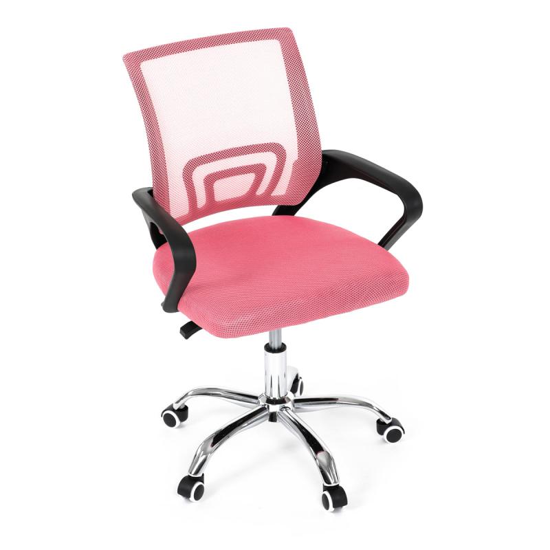 Dětská židle, houpací mechanismus, růžová síťovina, KA-L103 PINK 12