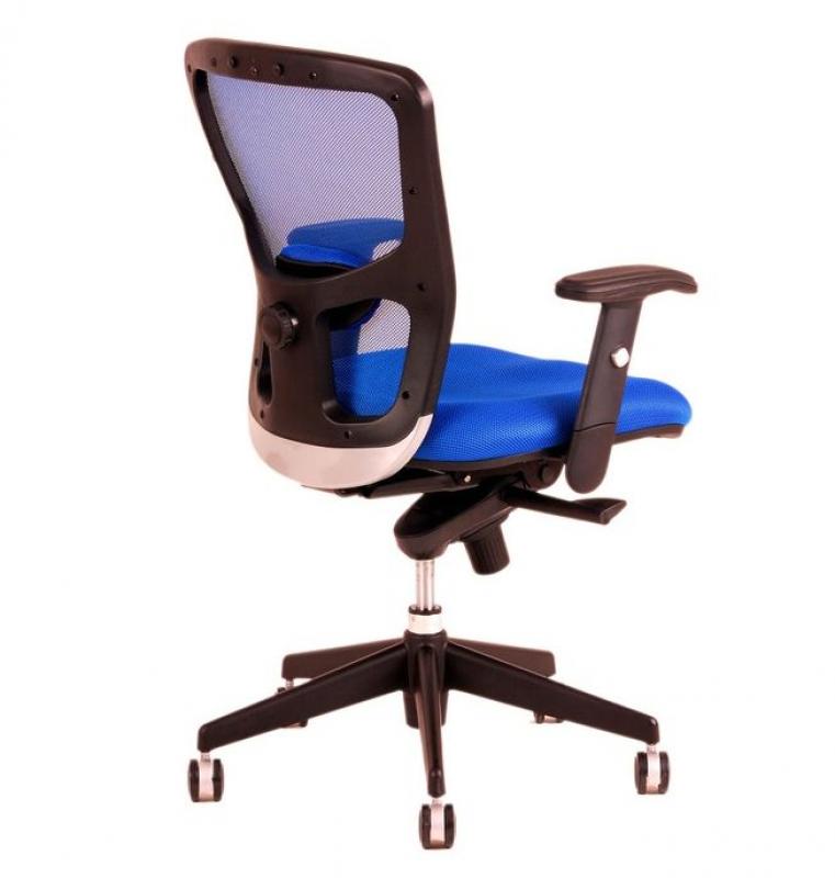 OFFICE PRO Kancelárska stolička DIKE BP modrá