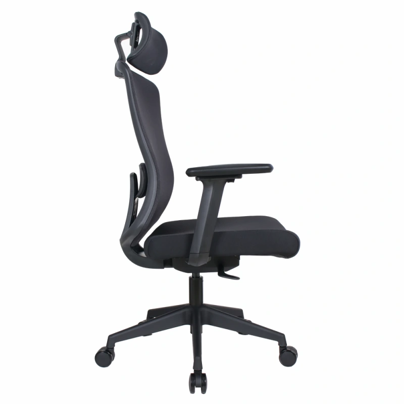 Kancelárske kreslo, čierna, ROSANO 2