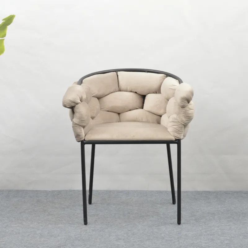 Jedálenské kreslo, sivohnedá Taupe Velvet látka/čierna, DOROTA 7
