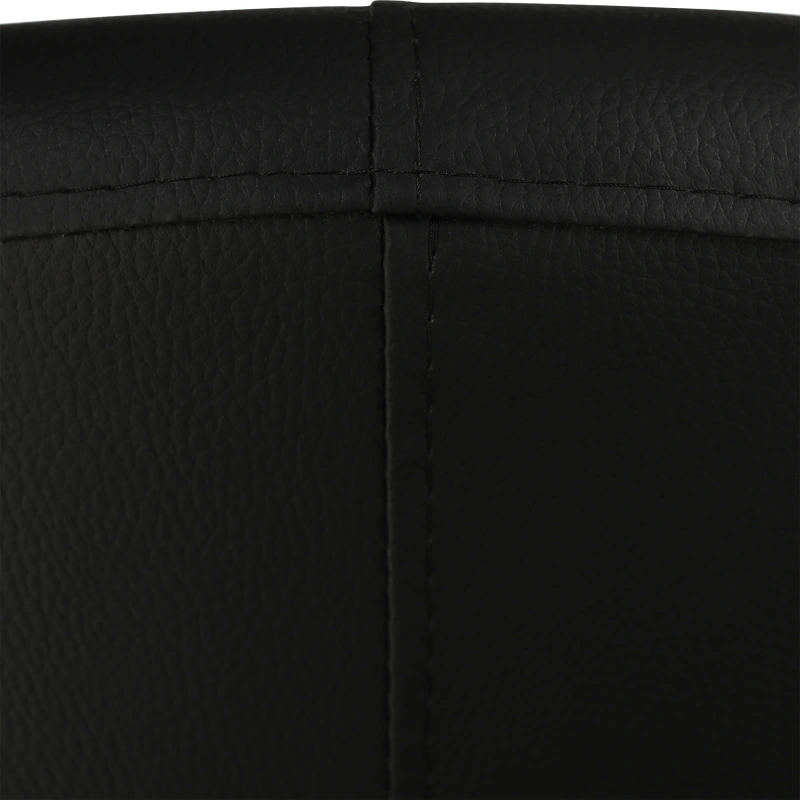 Klubové kreslo, ekokoža Damasko čierna, CUBA 11