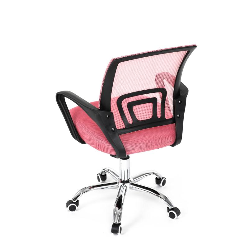 Dětská židle, houpací mechanismus, růžová síťovina, KA-L103 PINK 9
