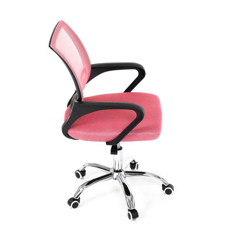 Dětská židle, houpací mechanismus, růžová síťovina, KA-L103 PINK 11