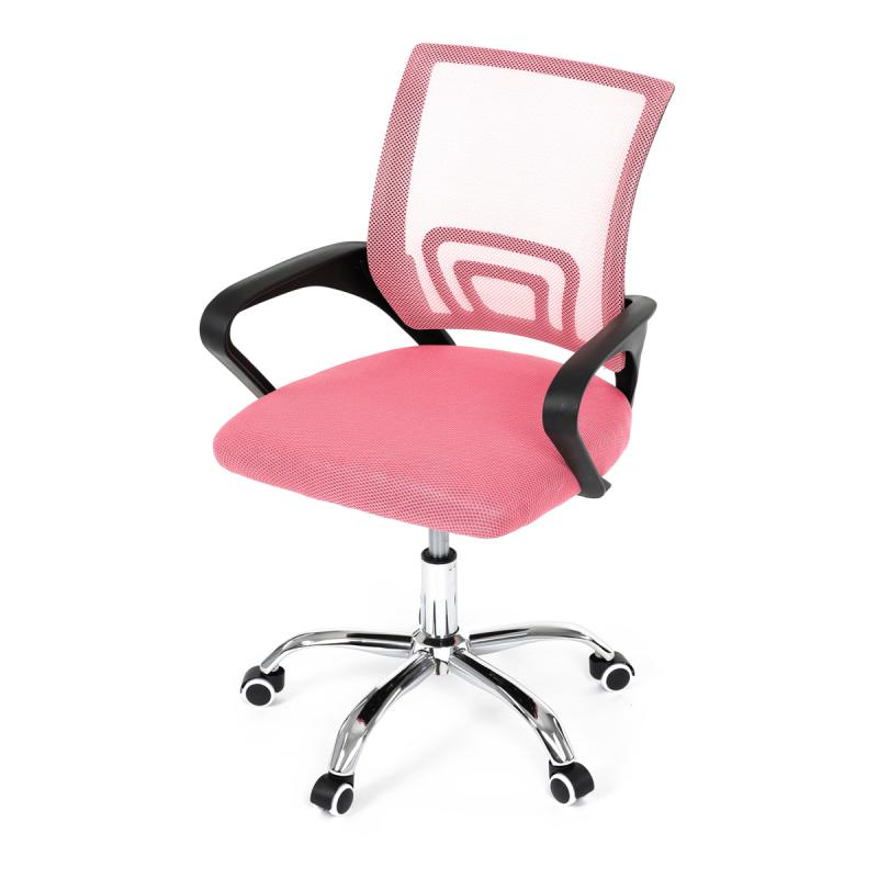 Dětská židle, houpací mechanismus, růžová síťovina, KA-L103 PINK 7
