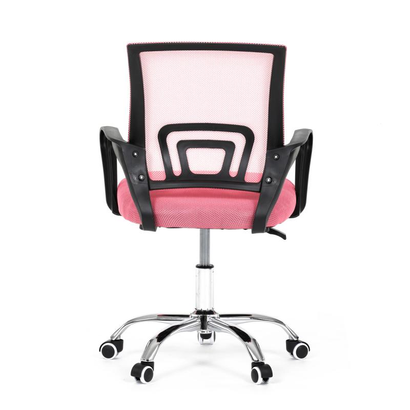 Dětská židle, houpací mechanismus, růžová síťovina, KA-L103 PINK 4