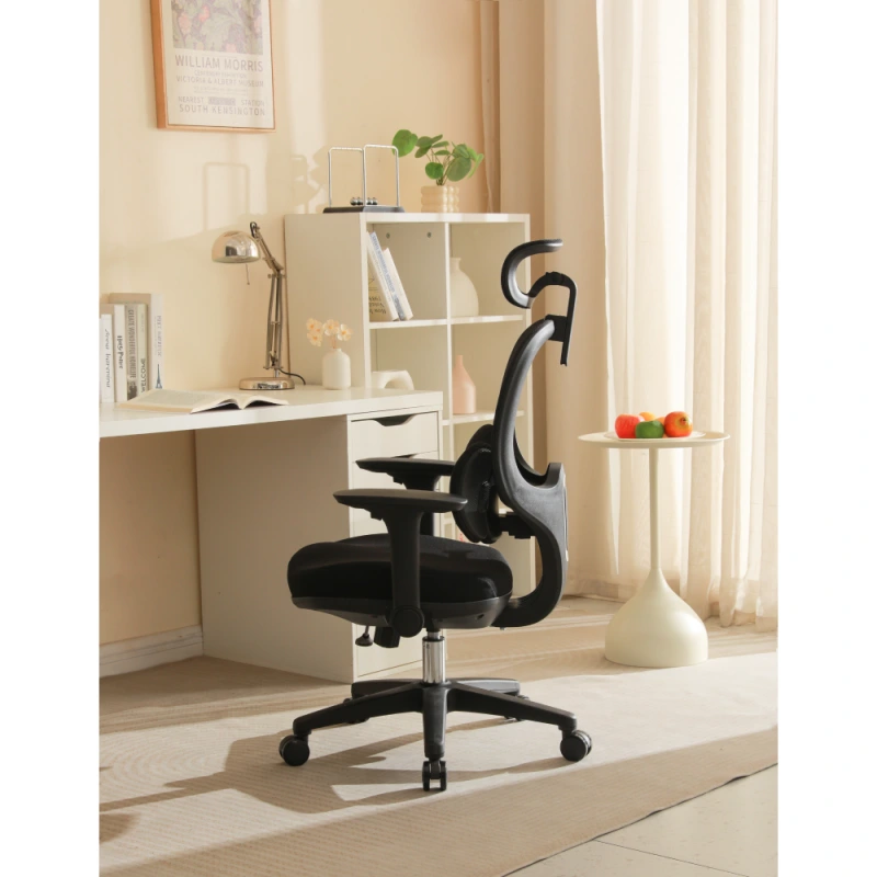 Kancelárske kreslo, čierna, ABRAMO 8