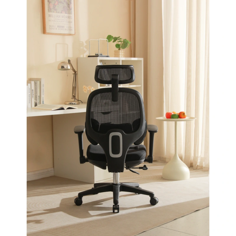 Kancelárske kreslo, čierna, ABRAMO 7