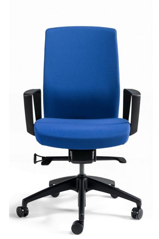 OFFICE PRO bestuhl Kancelárska stolička J2 BLACK BP modrá