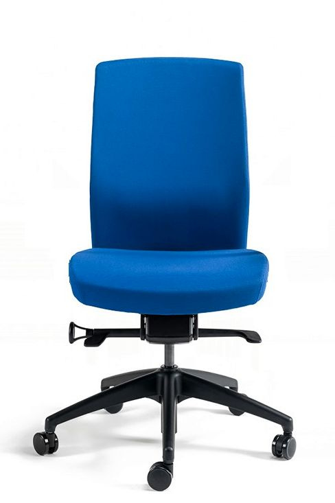 OFFICE PRO bestuhl Kancelárska stolička J2 BLACK BP modrá bez podrúčok