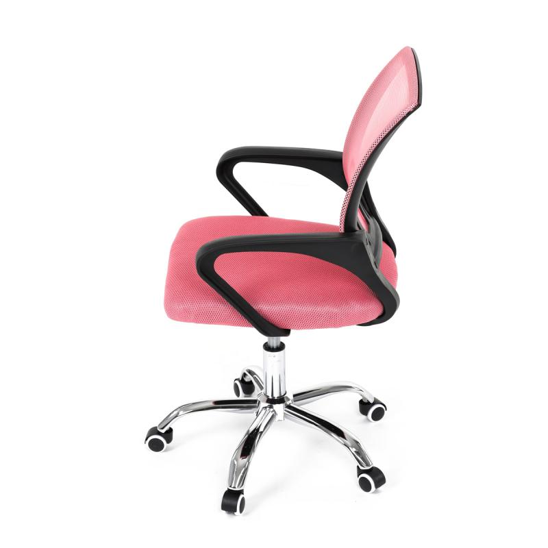 Dětská židle, houpací mechanismus, růžová síťovina, KA-L103 PINK 8