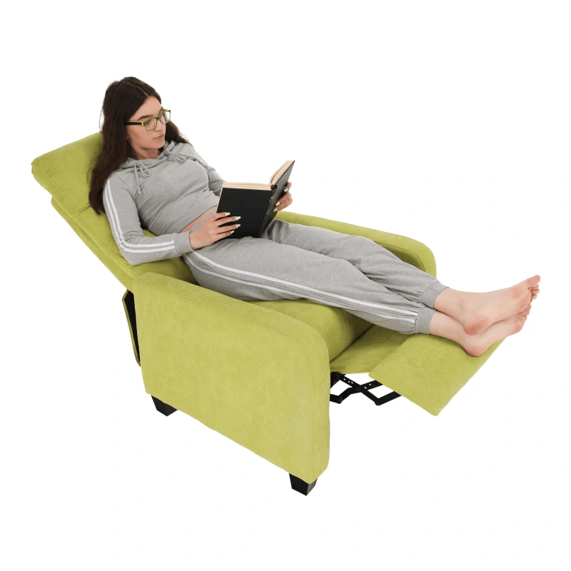 Relaxačné kreslo, zelená, TURNER 1