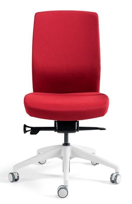 OFFICE PRO bestuhl Kancelárska stolička J2 WHITE BP červená