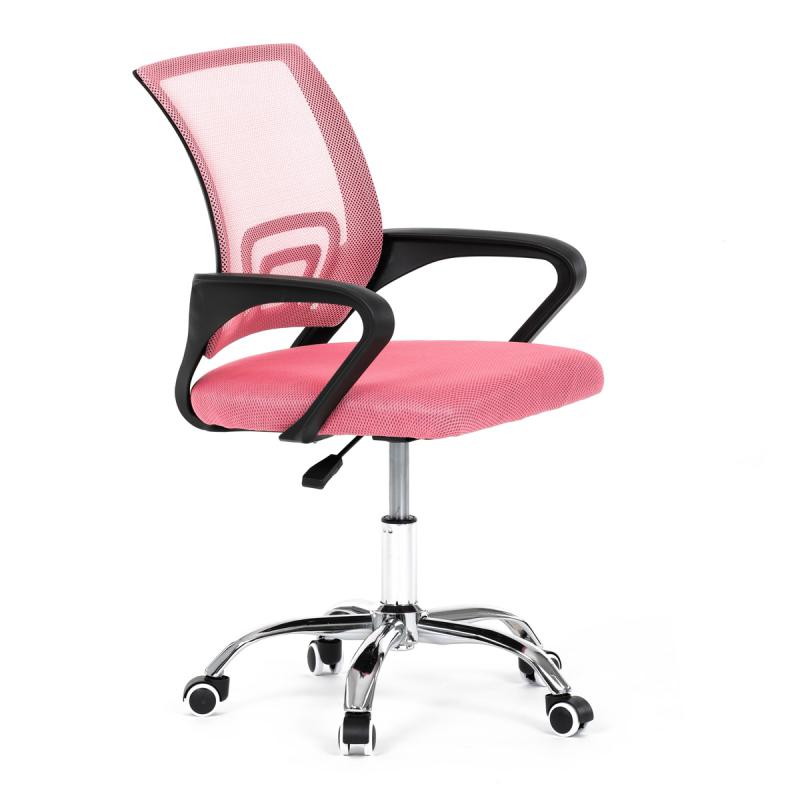 Dětská židle, houpací mechanismus, růžová síťovina, KA-L103 PINK 6