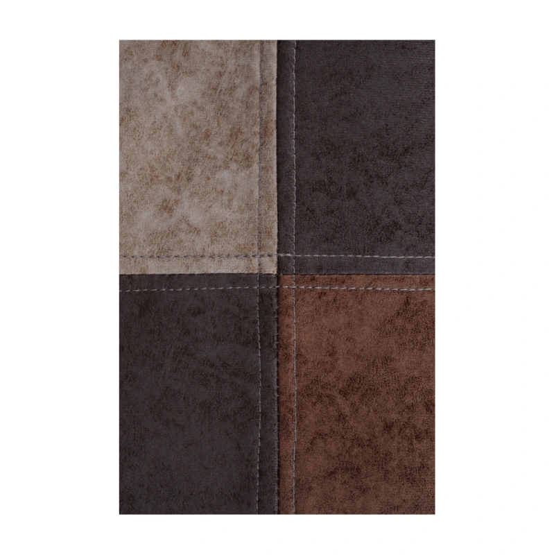 Dizajnové kreslo, patchwork/buk, TERST 6