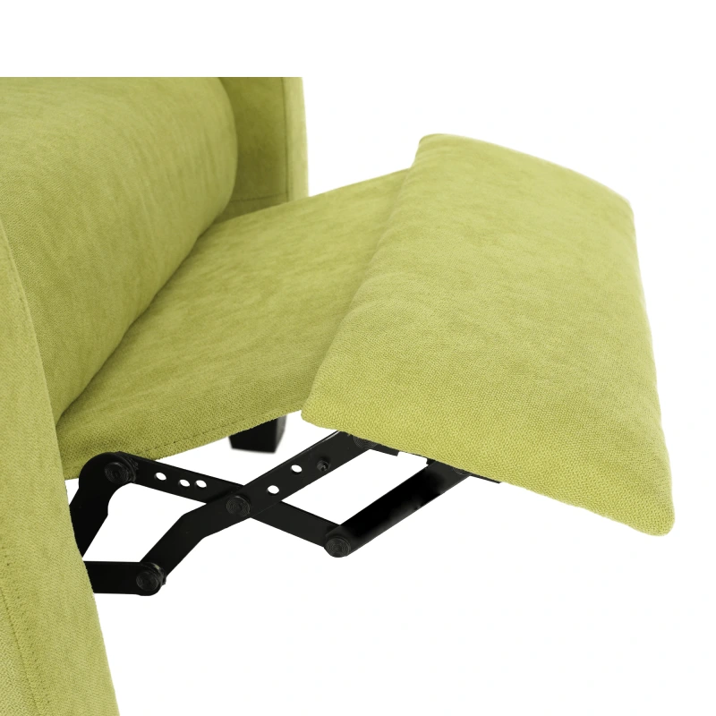 Relaxačné kreslo, zelená, TURNER 8