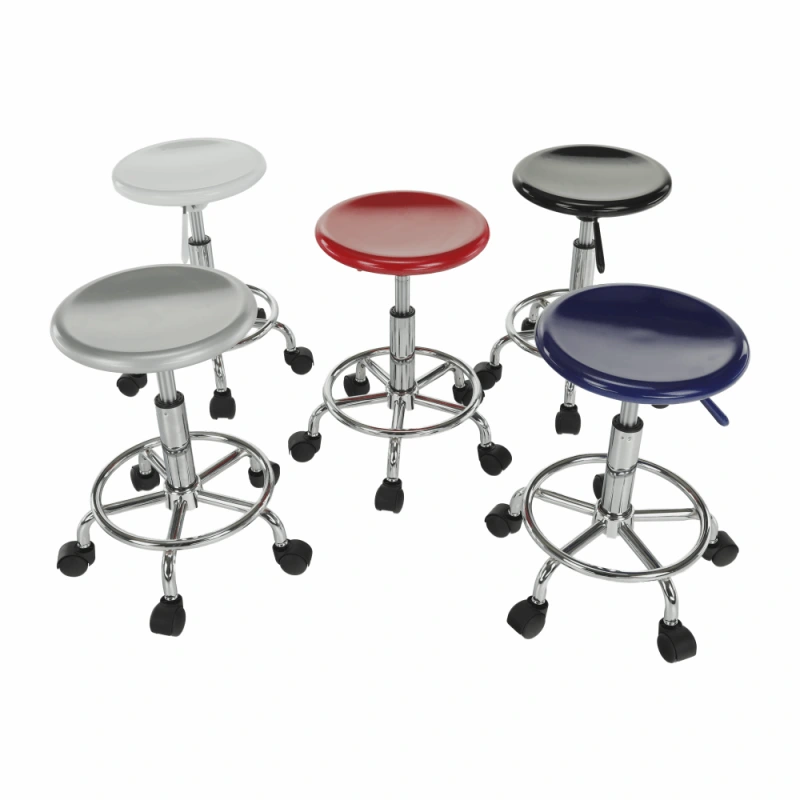 Stolička, čierna/chróm, MABEL 4 NEW 4