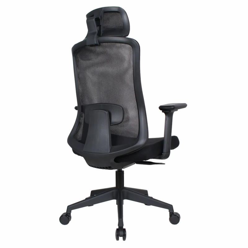 Kancelárske kreslo, čierna, ROSANO 3