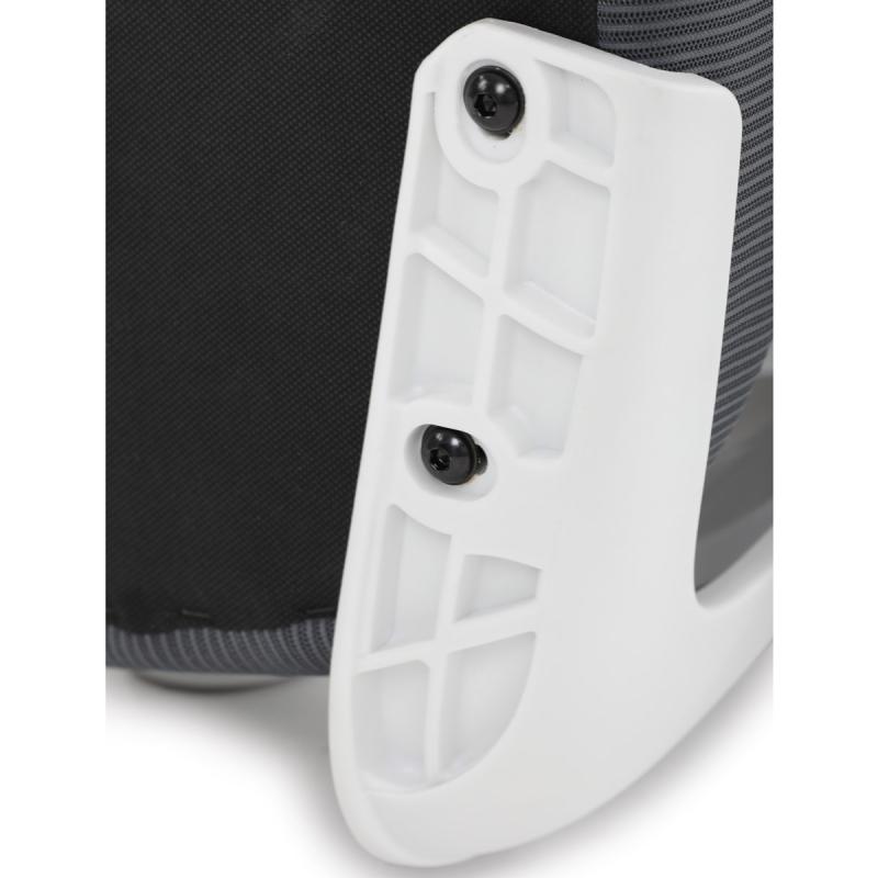 Kancelářská židle, houpací mechanismus, šedá síťovina, KA-C807 GREY 20