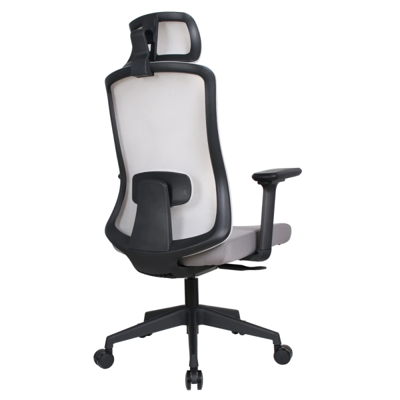 Kancelárske kreslo, sivá/čierna, ROSANO 3