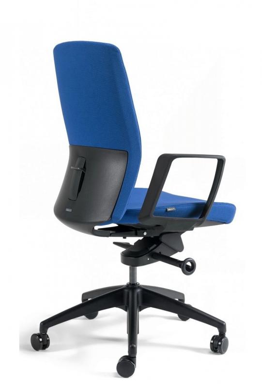 OFFICE PRO bestuhl Kancelárska stolička J2 BLACK BP modrá