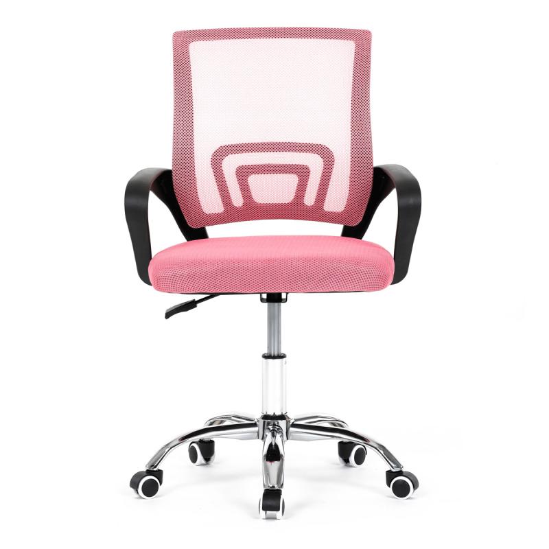 Dětská židle, houpací mechanismus, růžová síťovina, KA-L103 PINK 1