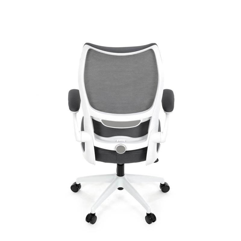 Kancelářská židle, houpací mechanismus, šedá síťovina, KA-C807 GREY 10